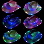 Led Shiny Glitter Cowboy Hat