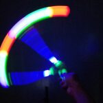 Light up led Spinning Ratchet Wand - Image 2
