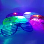 Flashing Shutter Shade Party Glasses - Image 2