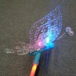 Flashing Light Up Butterfly Wand - Image 3