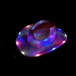 Led Shiny Glitter Cowboy Hat - Image 3