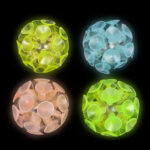 2" Glow In Dark Suction Balls - Image 2