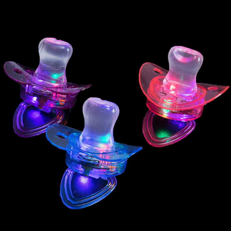 2_7044a04d-b77e-416b-ab33-04971fdecc23.jpg LED Light Up Pacifier - Image 1