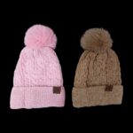 Women's Beanie with Pom Pom - Image 2