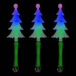 13" Flashing Christmas Tree Wand
