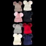 Ladies Winter Beanie  Pom Pom - Image 2