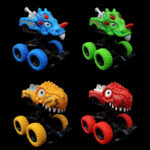 Dinosaur Push Friction Car Toy - Image 3