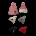 Women's Beanie with Pom Pom - Image 3
