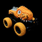 Dinosaur Push Friction Car Toy - Image 4