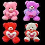 Valentine Teddy Bear with Lights