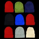 Plain Winter Beanie for Men Women