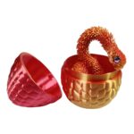 3d Snake with Egg Toy size 3.5 - Image 2
