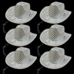 Led Silver Sequin Cowboy Hat - Image 2