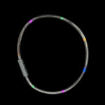 22" Flashing Six Color Led Necklace - Image 2