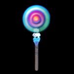 12 Piece Lightup Christmas Snowman Windmill Wands - Image 3