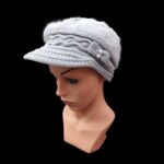 Women's Winter Warm Hat With Bowflip - Image 5