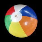20 in Multicolor Beach Ball - Image 2