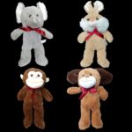13" Natural Animal Plush Assortment