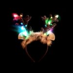 Christmas  Reindeer Antelers Led Headband - Image 4
