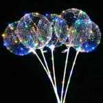 LED Light up Balloons with Light boba