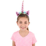 Metallic Unicorn Kids Headband - Image 2