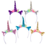 Metallic Unicorn Kids Headband