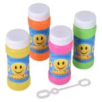 Smile Face Bubble Bottle 2oz