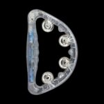 12 Big Clear Led Multicolor Tambourine - Image 2