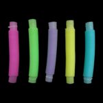 9" Glow In The Dark Pop Fidget Tube 24/Display - Image 2