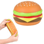 3.25" Squish And Stretch Hamburger - Image 2