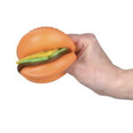 3" Squish And Stretch Hamburger - Image 2