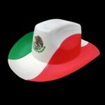 Mexican Flag Cowboy Hat - Image 4