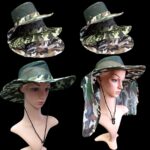 Mens Camoflouge Sun Hat Style 3