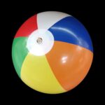 24 in Multicolor Beach Ball - Image 2