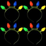 Light Up Christmas Bulb Headband - Image 3