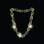 38" Light-Up Big Mardi Gras Necklace