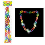 38" Light-Up Big Chain Rainbow Necklace - Image 2