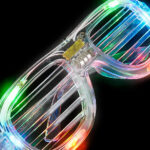 12 piece Light-Up Shutter Glasses - Image 2