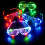 12 piece Light-Up Shutter Glasses
