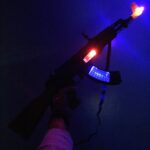 LED Light Up Music AK47 Toy Gun - Image 3