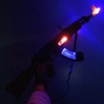 LED Light Up Music AK47 Toy Gun - Image 2