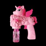 Unicorn Bubble Gun with Light and Music - Image 3