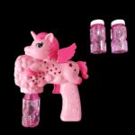 Unicorn Bubble Gun with Light and Music - Image 4