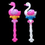 Flashing Globe led swan with music