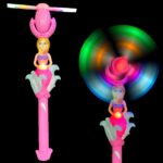 Spinning Mermaid Fairy Light Up Wand