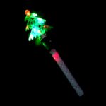 Led Spinning Christmas Tree Wand with Lights and Sound - Image 2