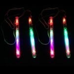 12 pc Light Up Patrol Wand  Necklace - Image 2