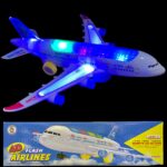 Kids 12 Inch Airplane with light and music - Image 2