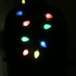 9 Bulb Led Light Up Christmas Bulb Necklace - Image 3