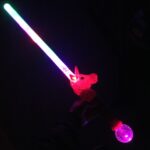 Flashing Unicorn Head Wand Sword w/ Music - Image 5